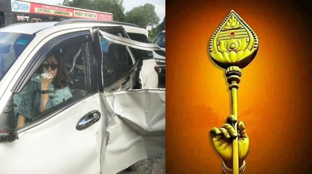 Khushbu car accident Khushbu sundar twitter