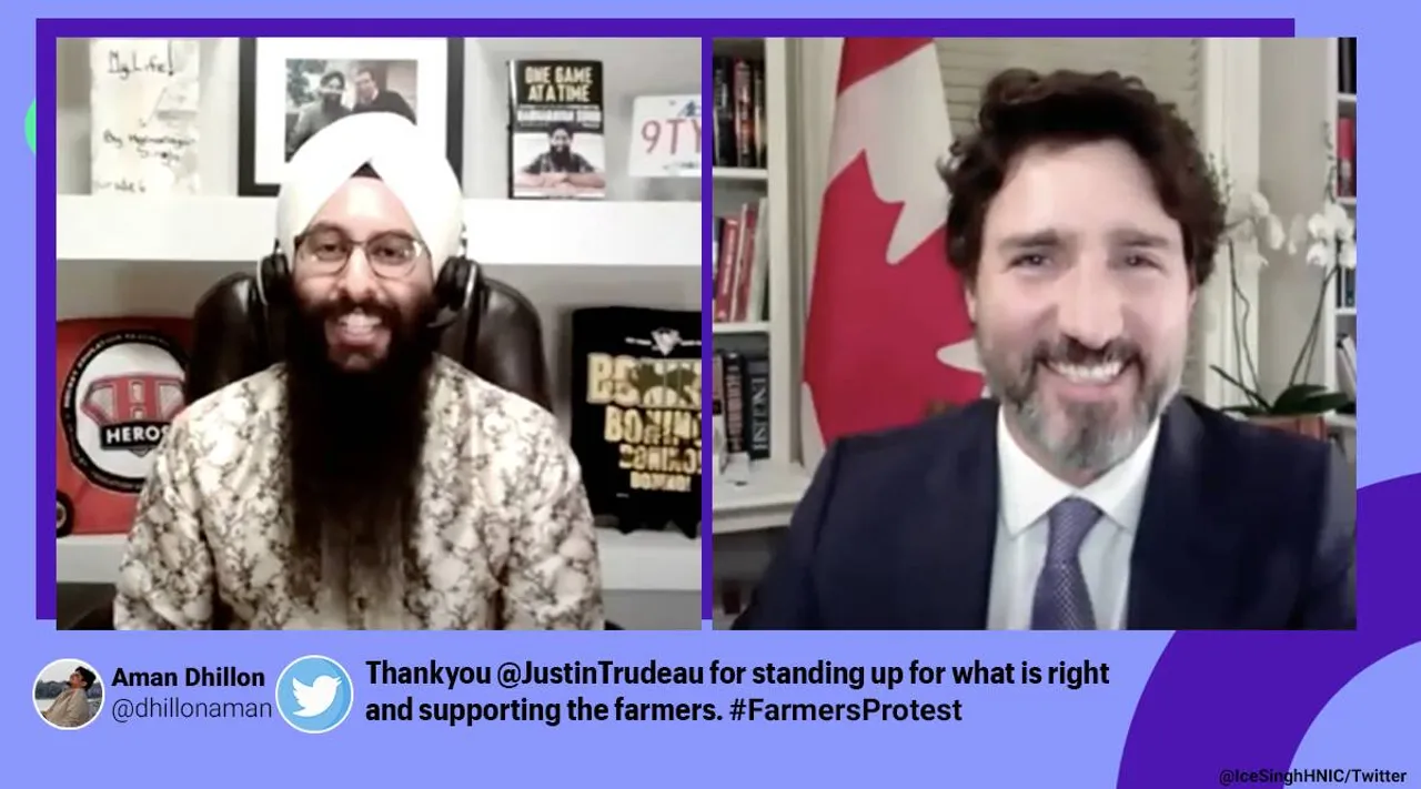 How netizens reacted to Justin Trudeau supporting farmer protests in India
