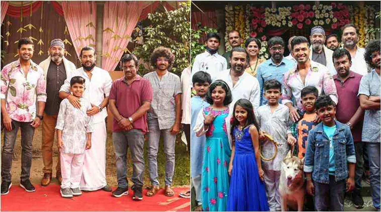 suriya introduces actor arun vijay's son arnav vijay, அருண் விஜய், ஆர்னவ் விஜய், சூரியா, 2டி எண்டெர்டெயின்மெண்ட், arun vijay son arnav vijay introduced, நடிகராக அறிமுகமாகும் அருண் விஜய் மகன் ஆர்னவ் விஜய், 2d entertainment, suriya, vijaya kumar