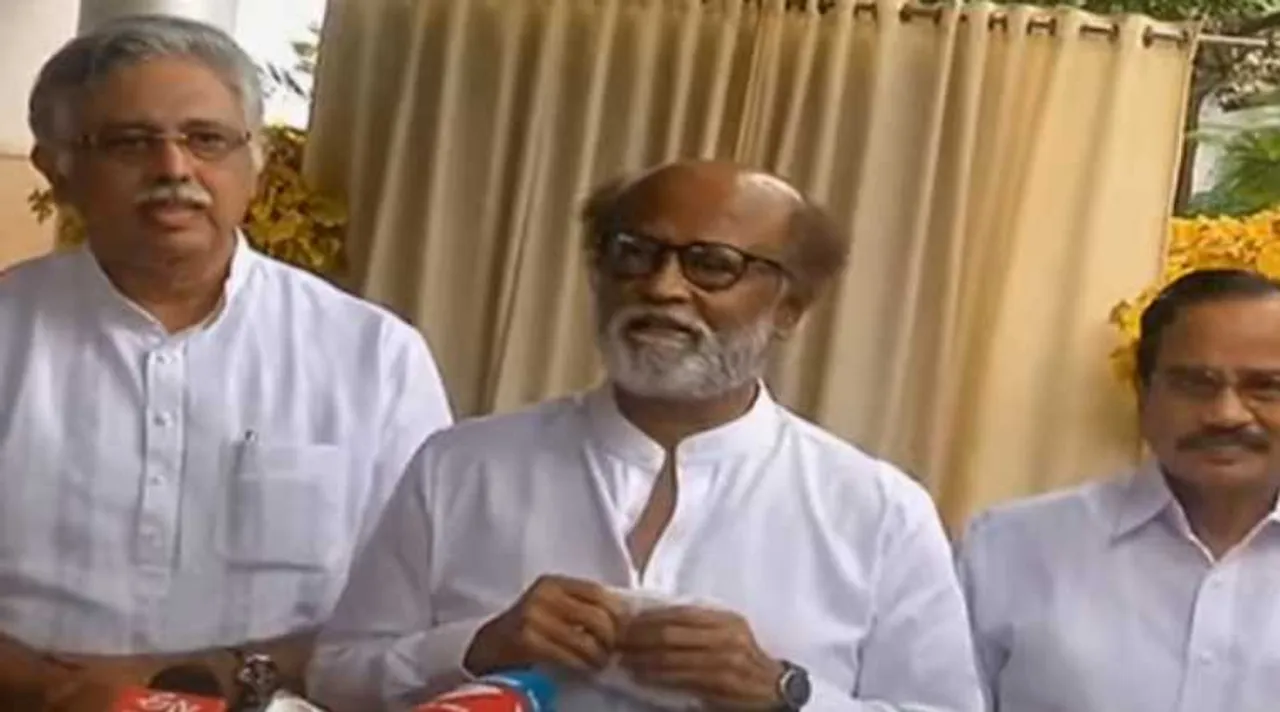 Rajinikanth, rajinikath announced political party, rajini party chief co ordenator arjunamurthy, ரஜினிகாந்த் அரசியல் கட்சி தொடக்கம் அறிவிப்பு, ரஜினி கட்சி தலைமை ஒருங்கிணைப்பாளர் அர்ஜுன மூர்த்தி, தமிழருவி மணியன், rajini party supervisor thamizharuvi manaiyan