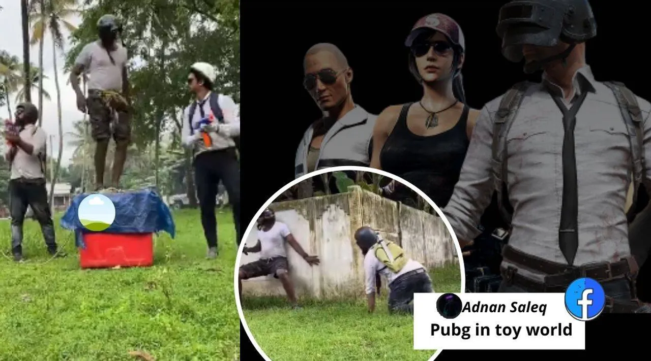 PUBG, PUBG real-life video, game PlayerUnknown’s Battlegrounds, PUBG in real-life spoof video, PUBG spoof viral video, Trending news, Indian Express news,