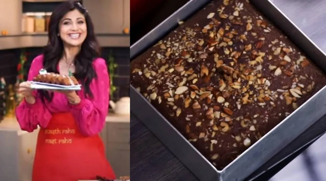 Shilpa Shetty New Year Fruit Cake recipe Healthy cake Tamil news