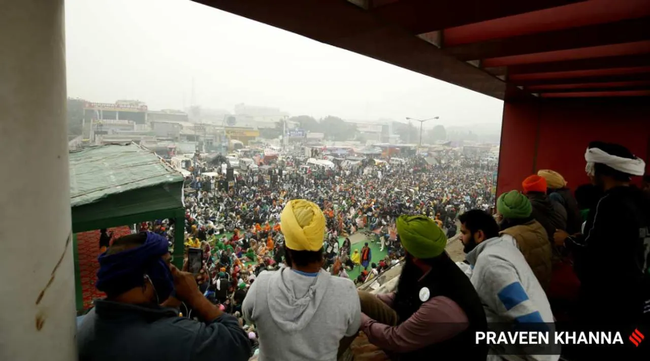 Farmers can enter delhi for r day tractor rally stay near borders Tamil News