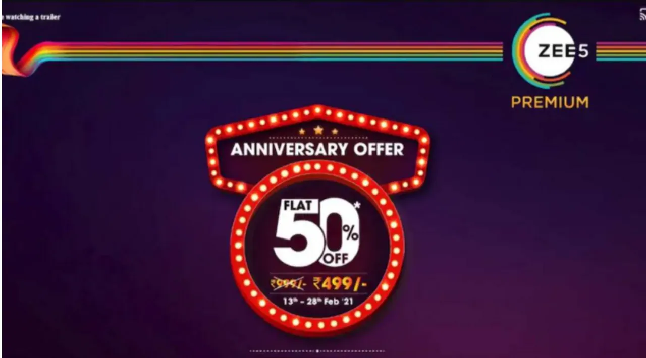 Zee5 premium annual subscription 50 price cut netflix disney hotstar amazon prime Tamil News