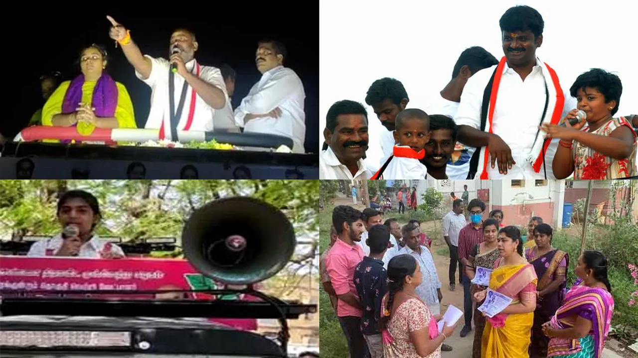 வாக்காளர்கள் மீது செண்டிமென்ட் அட்டாக் : மகள்களை களமிறக்கும் தலைவர்கள்