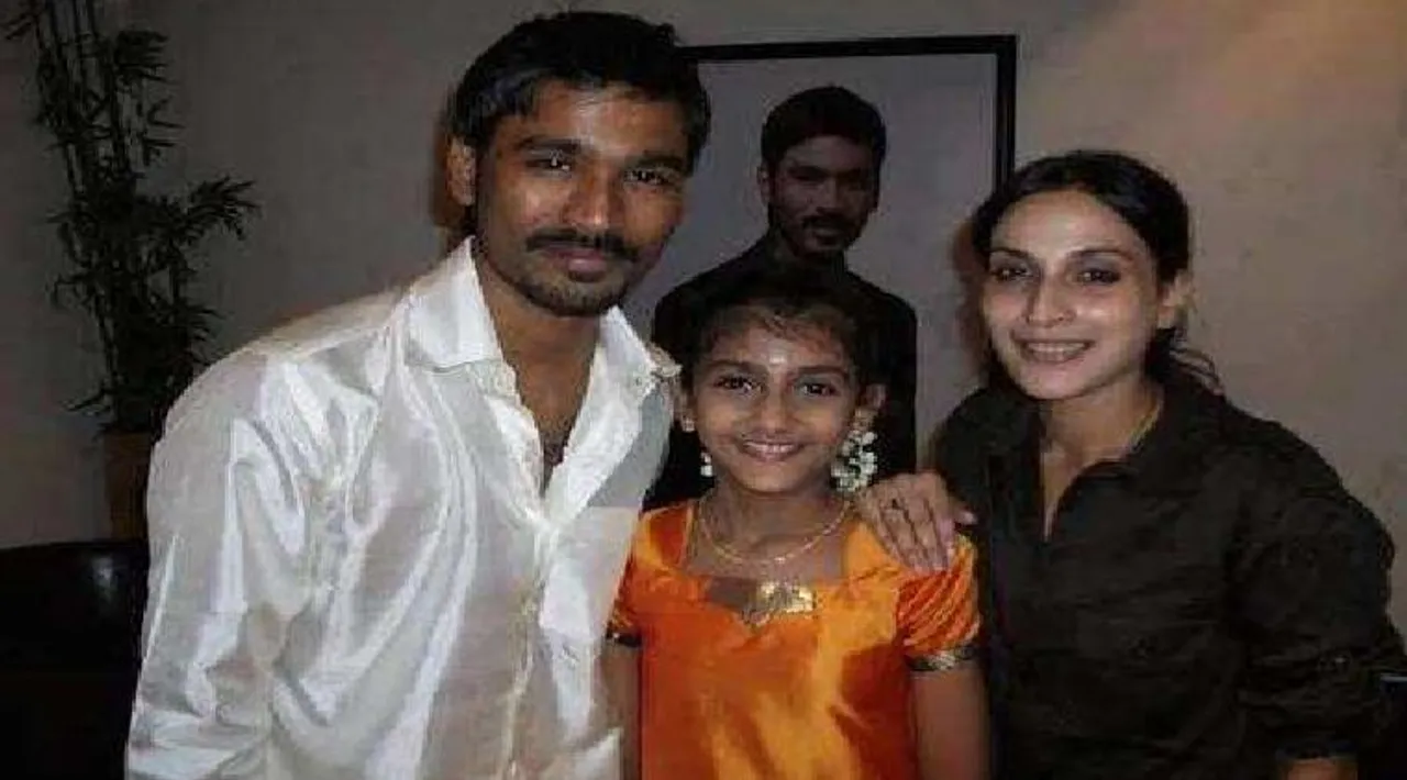 Tamil viral news in tamil Bigboss gabriella charlton childhood photo with dhanush goes viral