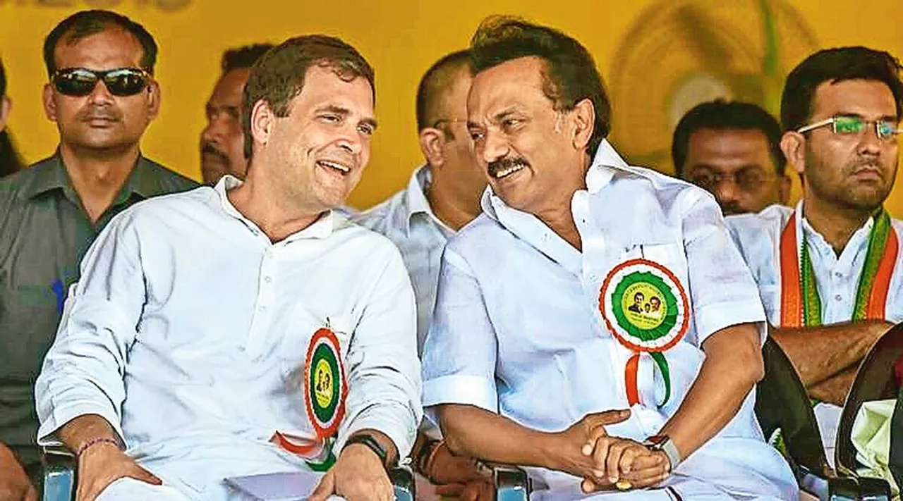 Signs of progress in seat-sharing negotiations between DMK, Congress