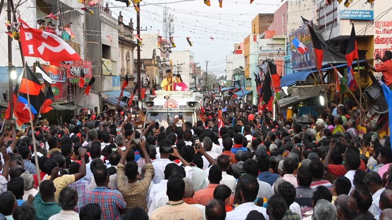 Tamil Nadu assembly elections 2021 Thanthi Opinion Poll results, Kanimozhi, DMK