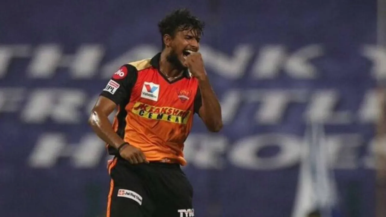 IPL 2021 Tamil News: SRH Pacer Natarajan ruled out of tournament