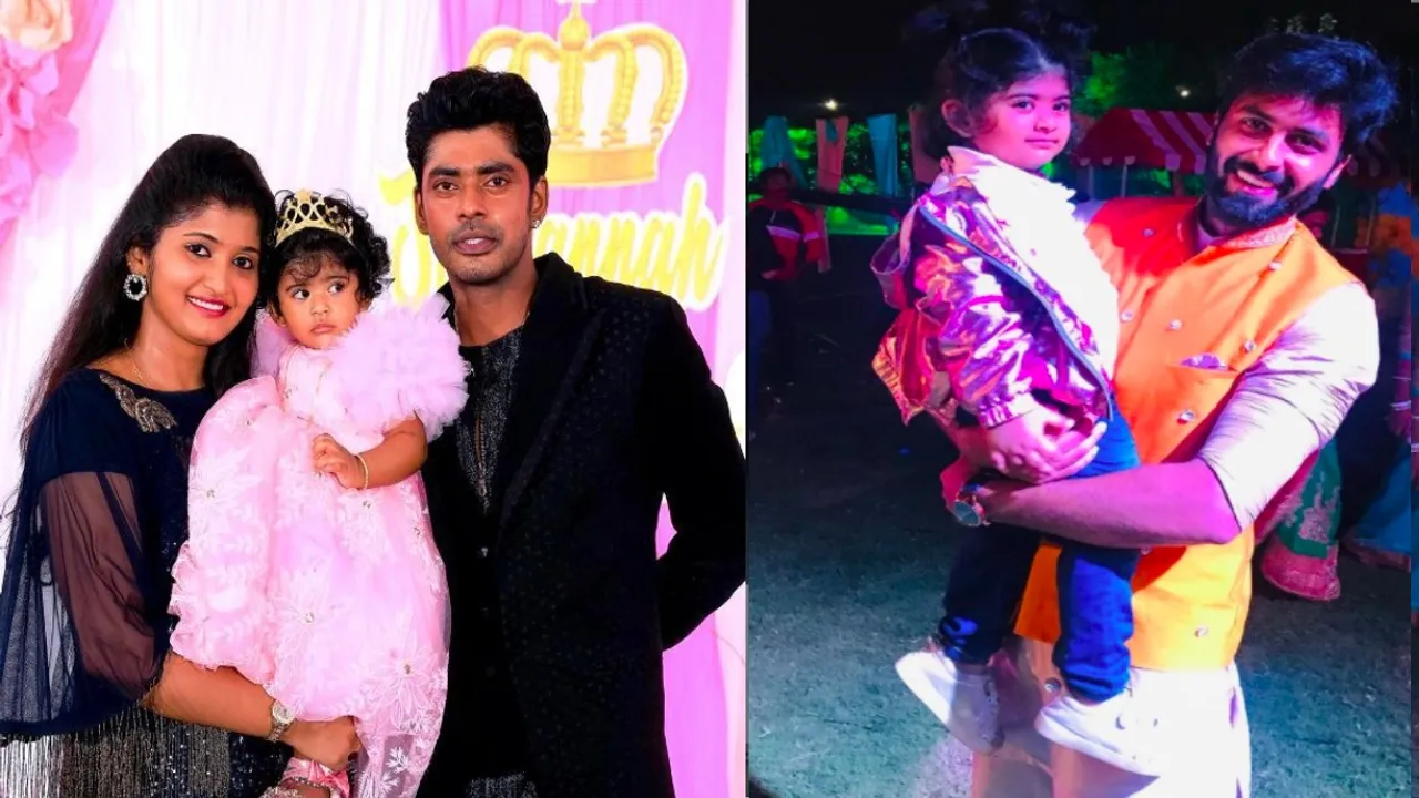 Tamil cinema news in tamil: dance master sandy daughter Lala with cook with comali Ashwin viral photo