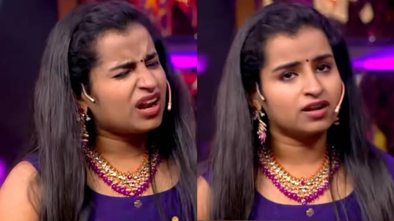 vijay tv, cooku with comali, shivangi, shivangi tears, விஜய் டிவி, குக்கு வித் கோமாளி, ஷிவாங்கி கண்ணீர், குரலுக்காக கேலி கிண்டலை எதிர்கொண்ட ஷிவாங்கி, shivangi remember raging for her Squeaky voice