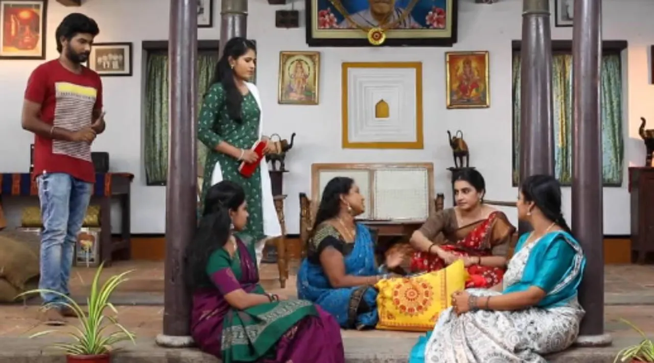 vijay tv, pandian stores serial, pandian stores, pandian store serial today episode, pandian stores today episode story, விஜய் டிவி, பாண்டியன் ஸ்டோர்ஸ், பாண்டியன் ஸ்டோர்ஸ் இன்றைய எபிசோடு, பாண்டியன் ஸ்டோர்ஸ் இன்றைய கதை, தனம், மூர்த்தி, கண்ணன், கதிர், முல்லை, மீனா, dhanam, murthy, kathir mullai, mullai, kathir, jeeva, meena, kannan, aishwarya, dhanam loves murthy