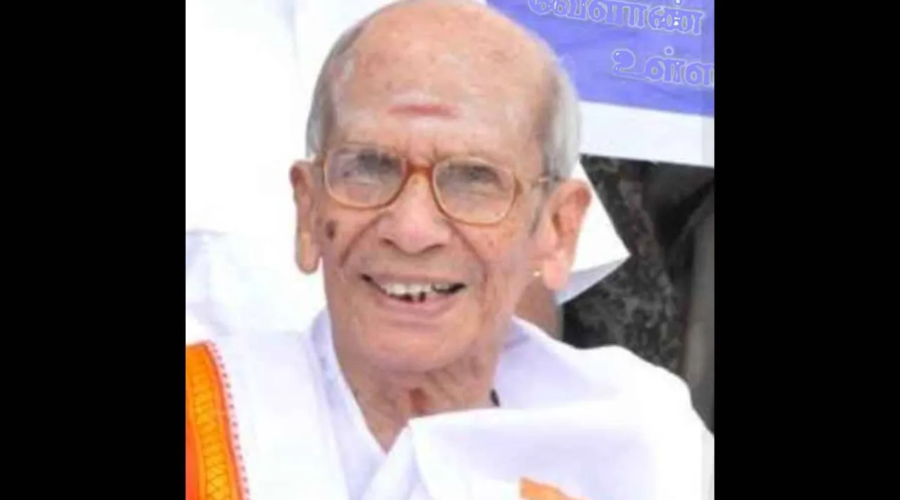 tm kaliyannan passes away, tm kaliyannan passes away at 101 age, freedom fighter tm kaliyannan, congress leader tm kaliyannan, டிஎம் காளியண்ணன் மரணம், தியாகி டிஎம் காளியண்ணன் மறைவு, அரசியல் நிர்ணய சபை உறுப்பினர் டிஎம் காளியண்ணன் மறைவு, tm kaliyannan,