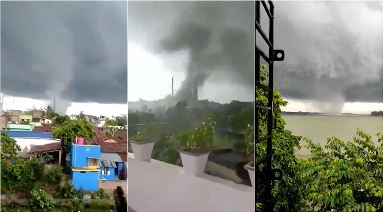 Video of ‘tornado’ in West Bengal districts flood social media