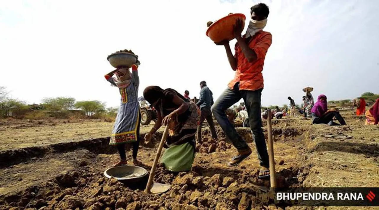 Covid in villages mnregs demand sees sharp fall in may from year before Tamil News