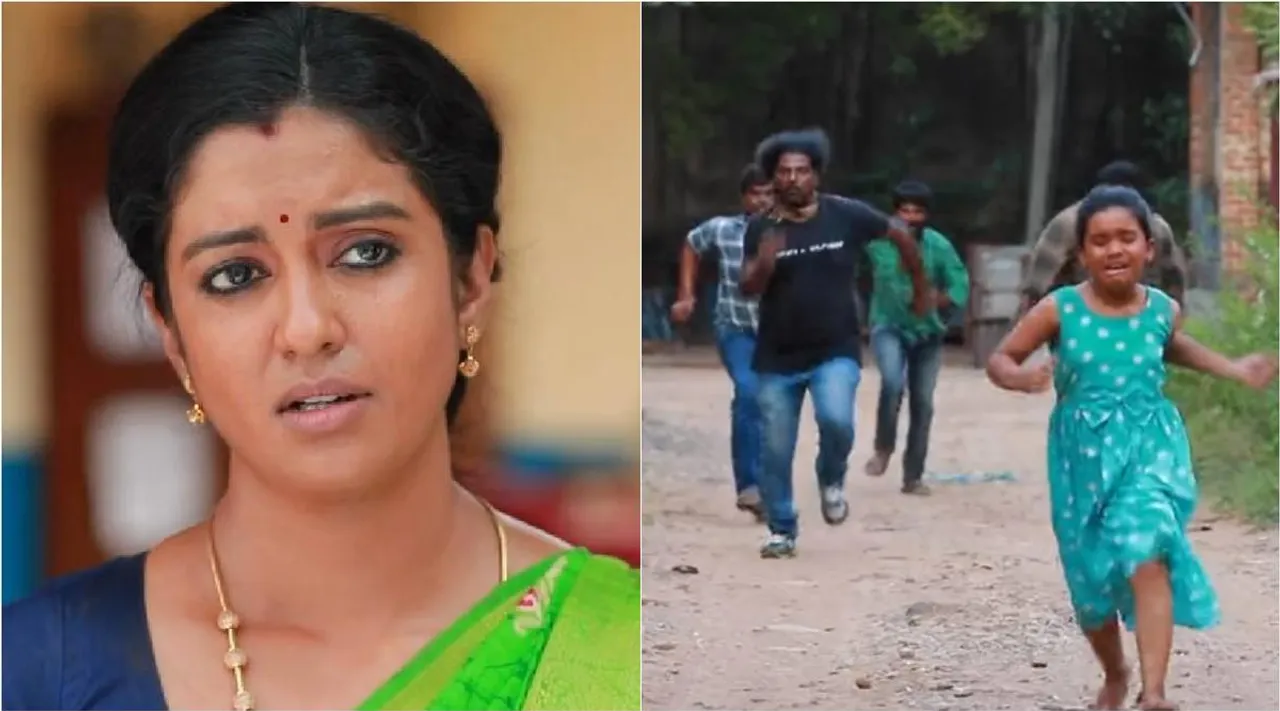 barathi kannamma serial, barathi kannamma, vijay tv, soundarya bailed kannamma, hema escaped from kidnapper, பாரதி கண்ணம்மா, பாரதி கண்ணம்மா சீரியல், கண்ணம்மா, சௌந்தர்யா, ஹேமா, பாரதி கண்ணம்மா இன்றைய எபிசோடு, கண்ணம்மாவை பெயிலில் எடுத்த சௌந்தர்யா, ரவுடிகளிடம் இருந்து தப்பிய ஹேமா, barathi, roshni haripriyan, vijay tv serial, barathi kannamma today episode, barathi kannamma serial story