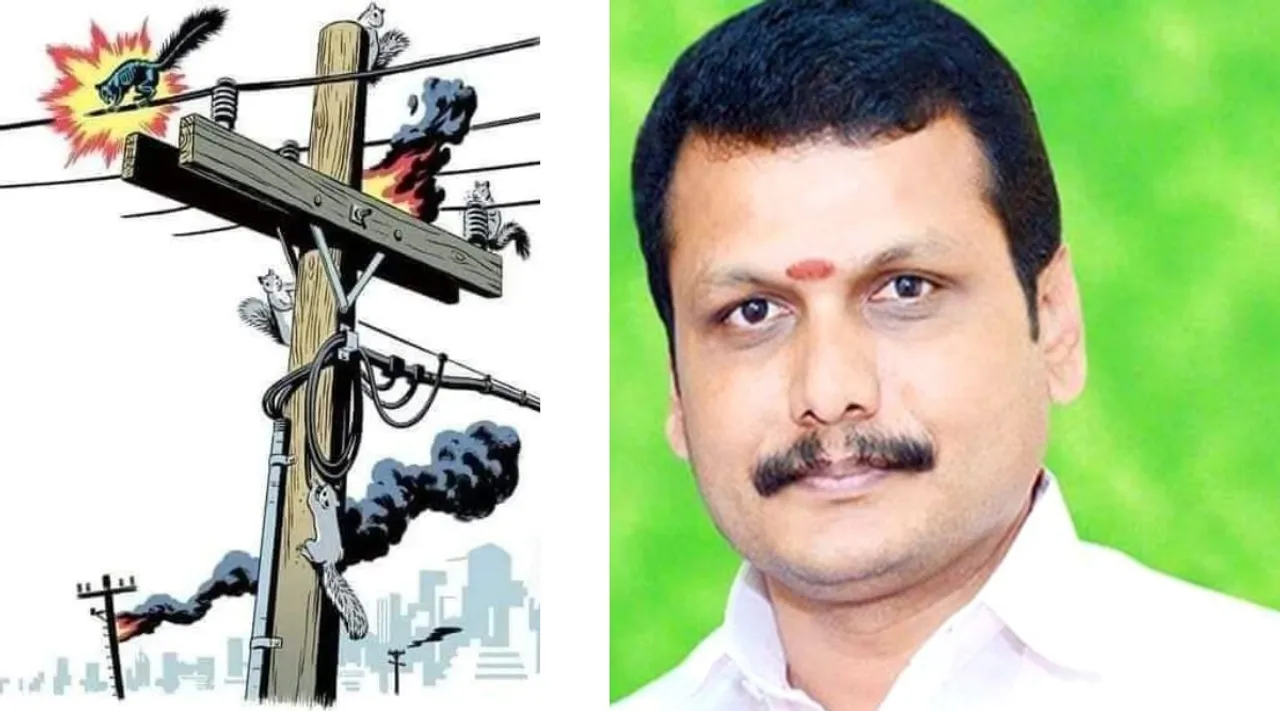 Tamil Nadu news in tamil: Squirrels climbing electric lines through tall trees results in frequent power outage says TN EB Minister Senthil Balaji
