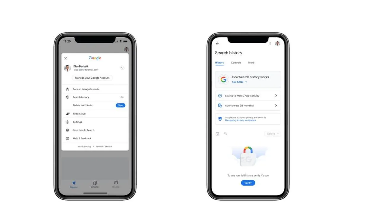 Google launches new feature to delete web activity on IOS