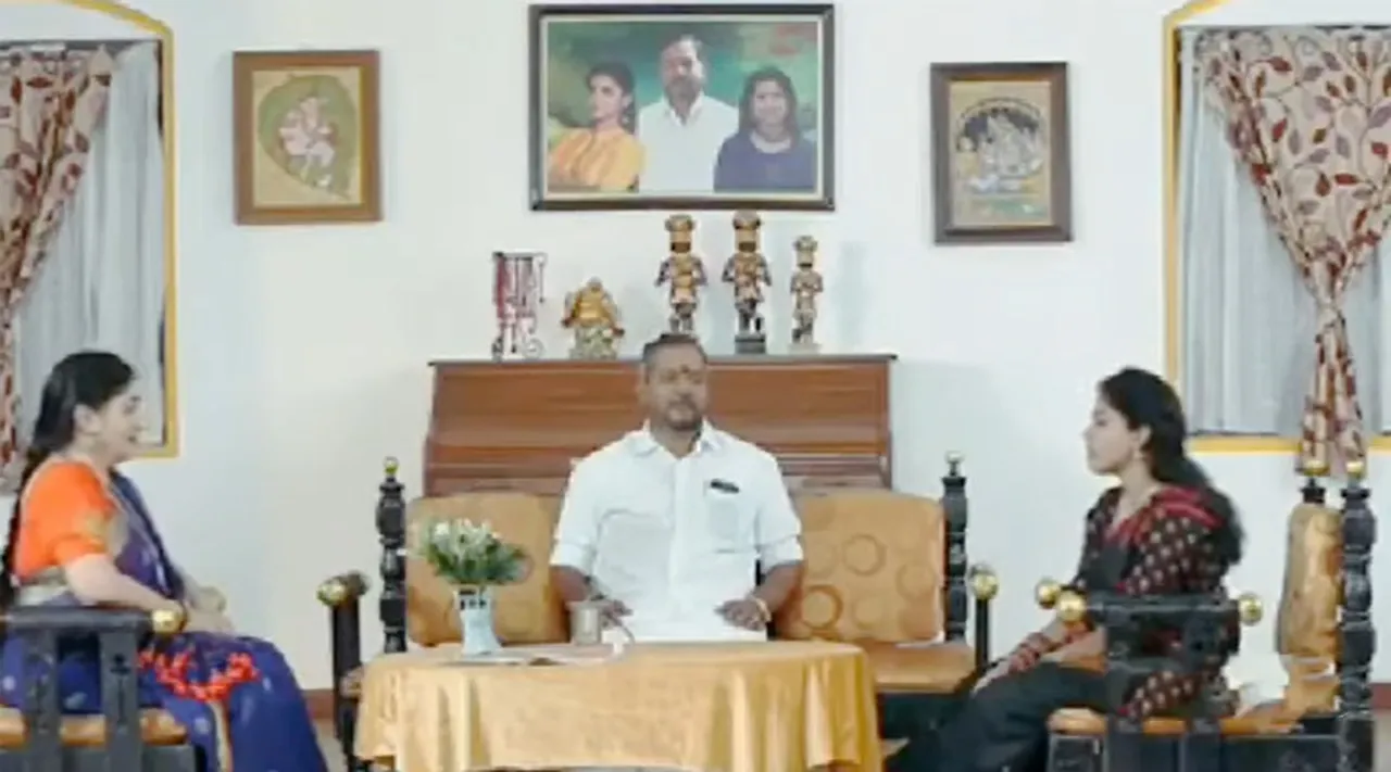 Vijay TV Serial : மருமகன் பெருமை பேசும் ஜனார்த்தன் : மகிழ்ச்சியில் மீனா