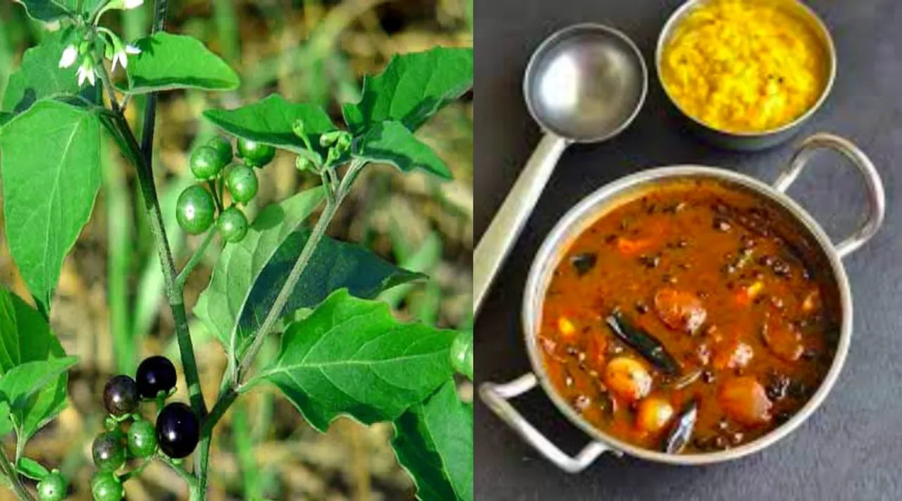 kaara kuzhambu recipe in tamil: simple steps for Manathakkali kai kuzhambu,