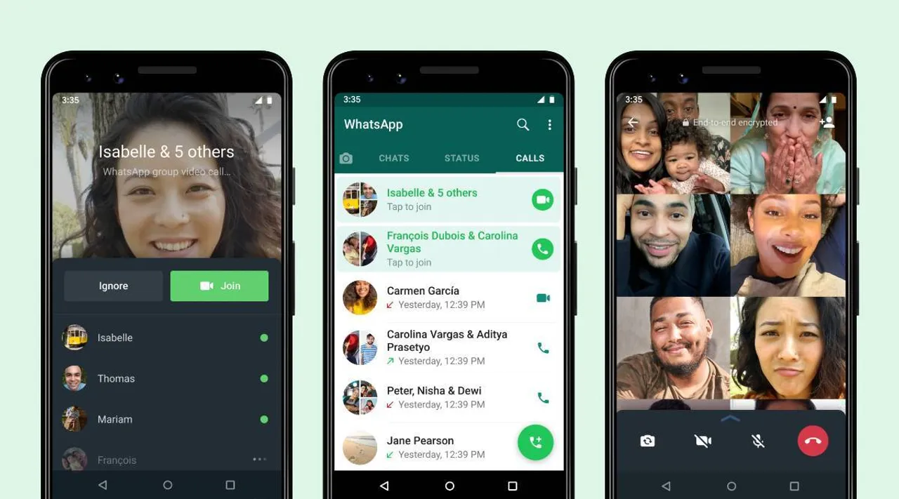 Whatsapp introduces joinable group calls drop off and rejoin Tamil News