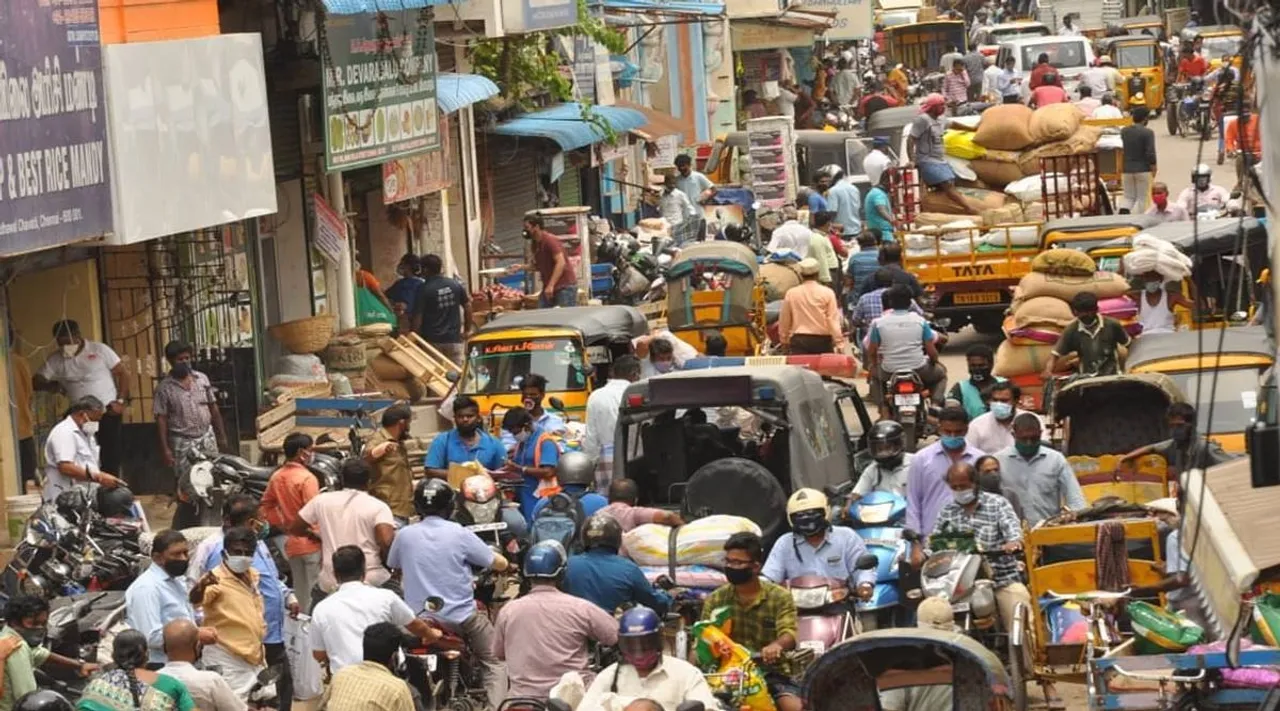 10 நாட்களுக்கு குறிப்பிட்ட  இடங்களில் வணிக வளாகங்கள் செயல்படத்  தடை -  சென்னை மாநகராட்சி அதிரடி