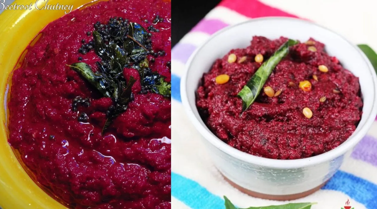 Beetroot chutney recipes in tamil: beetroot chutney making in tamil