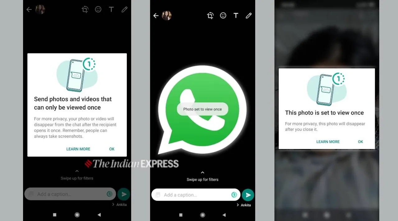 Whatsapp finally adds disappearing photos feature Tamil News
