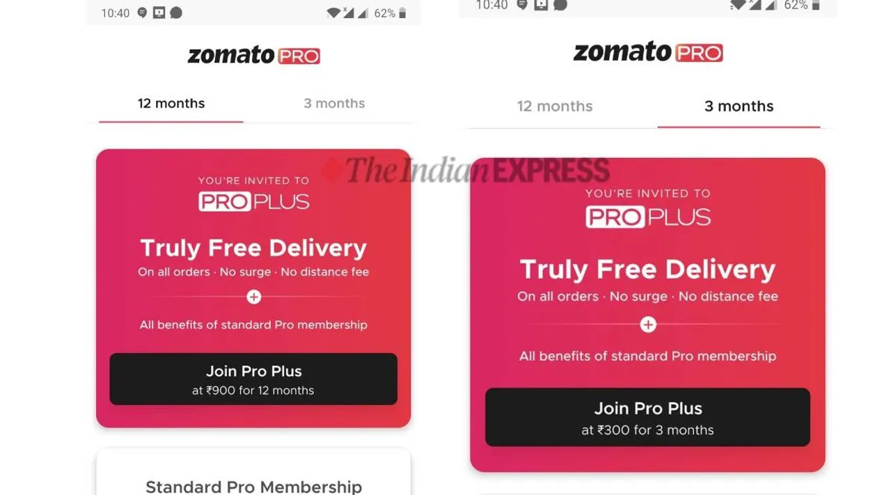 Zomato Pro Plus membership announced unlimited free deliveries Tamil News