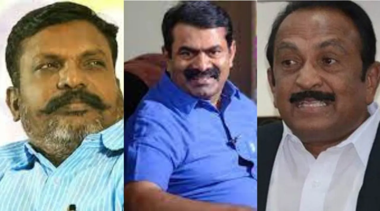 Vaiko Thirumavalavan and other Social activists condemn Naam Tamilar on Prof Jeyaraman