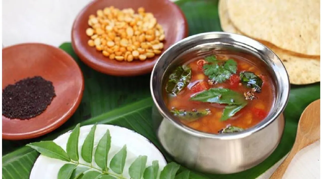 Rasam to Fight Covid: Tamarind and Garlic Rasam in tamil