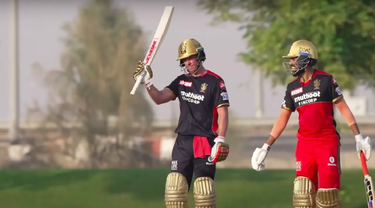 Ipl 2021 Tamil Newsl: AB de Villiers slams a cracking century in RCB's intra-squad