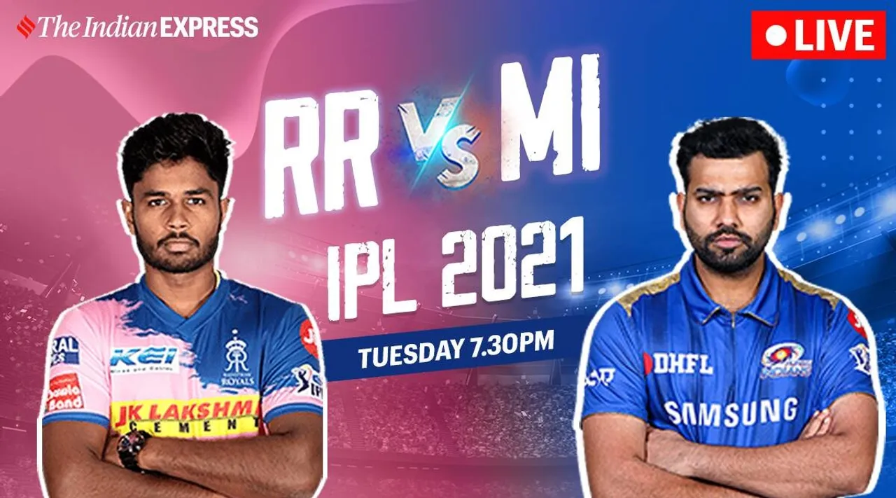 RR vs MI Live Score in tamil: RR vs MI Live Score, match highlights in tamil: