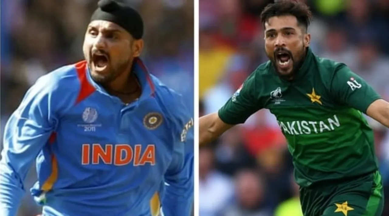 Cricket Tamil News: Harbhajan Singh, Mohammad Amir involved in ugly slugfest on Twitter over