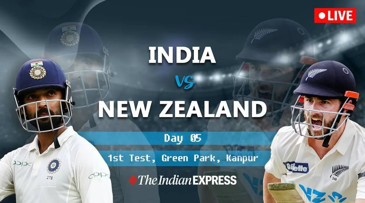 IND vs NZ 1st Test : இந்திய அணியின் போராட்டம் வீண் : டிராவில் முடிந்த முதல் டெஸ்ட்