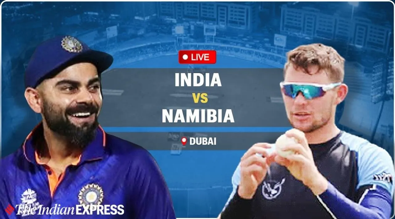 IND vs NAM live match tamil: IND vs NAM live updates, live streaming match highlights