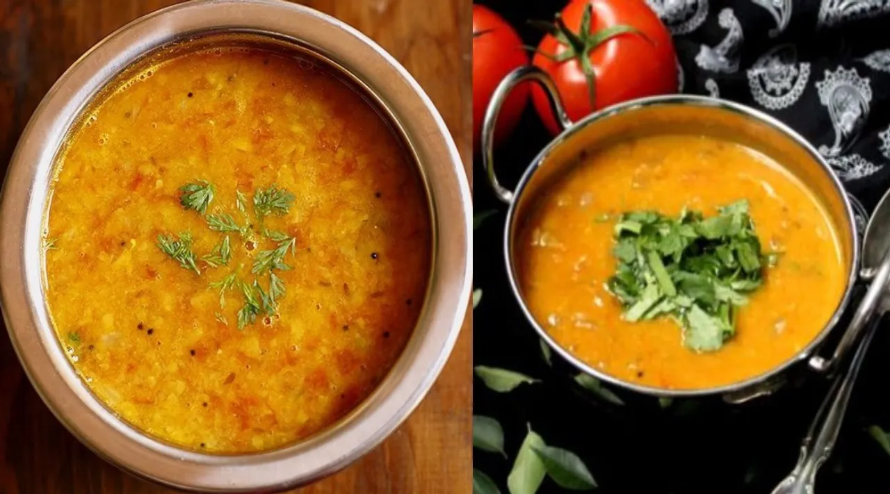 Tomato recipes in tamil: how to make tomato dal recipe tamil
