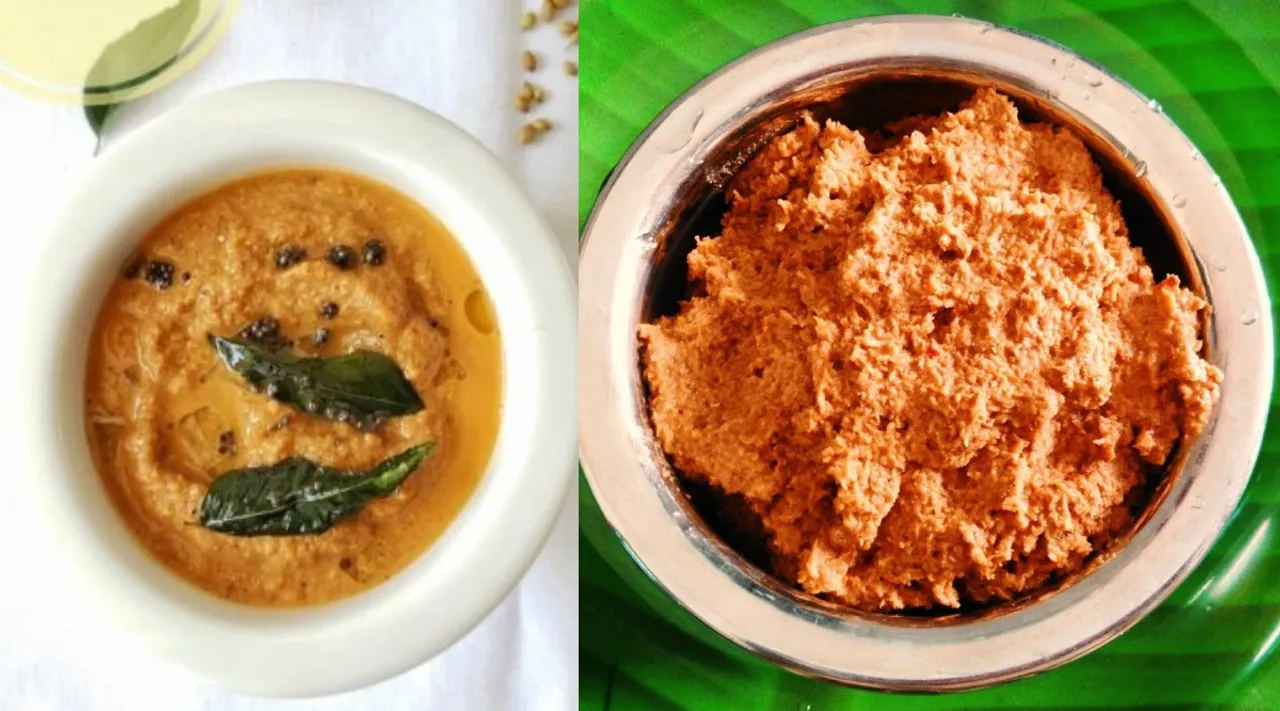 Chutney recipes in tamil: kaara chutney without tomato