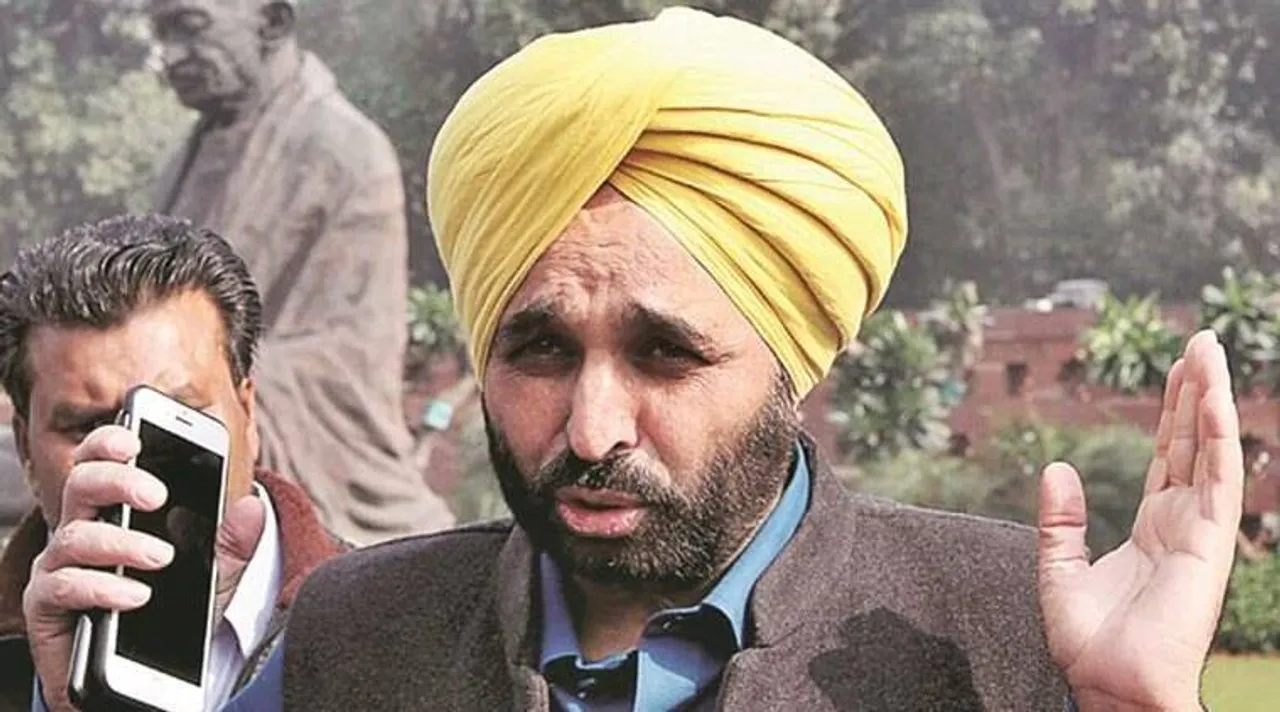 Punjab AAP president Bhagwant Mann