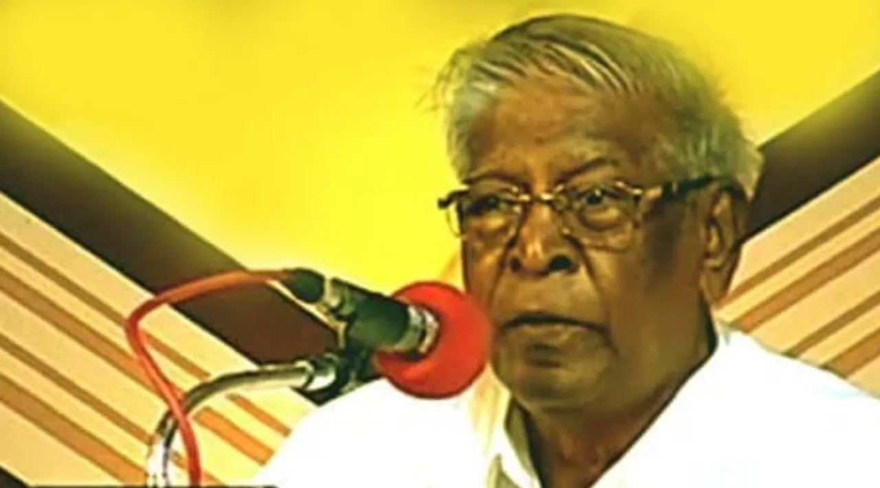 writer Vaathiyar RS Jacob passed away, writer Vaathiyar RS Jacob dies, communist leader Nallakannu remember Nellai conspiracy case, communist leader Nallakannu mourns vaathiyar jacob death, எழுத்தாளர் வாத்தியார் ஆர்எஸ் ஜேக்கப் மரணம், நெல்லை சதி வழக்கை நினைவுகூர்ந்த நல்லகண்ணு, வாத்தியார் ஜேக்கப் மறைவுக்கு நல்லகண்ணு புகழஞ்சலி, நல்லகண்ணு, நெல்லை சதி வழக்கு, வாத்தியார் ஜேக்கப், எழுத்தாளர் ஆர் எஸ் ஜேக்கப், தமுஎகச, Teacher RS Jacob death, Nellai conspiracy case, Nallakannu, tamilnadu progressive writers and artists associations