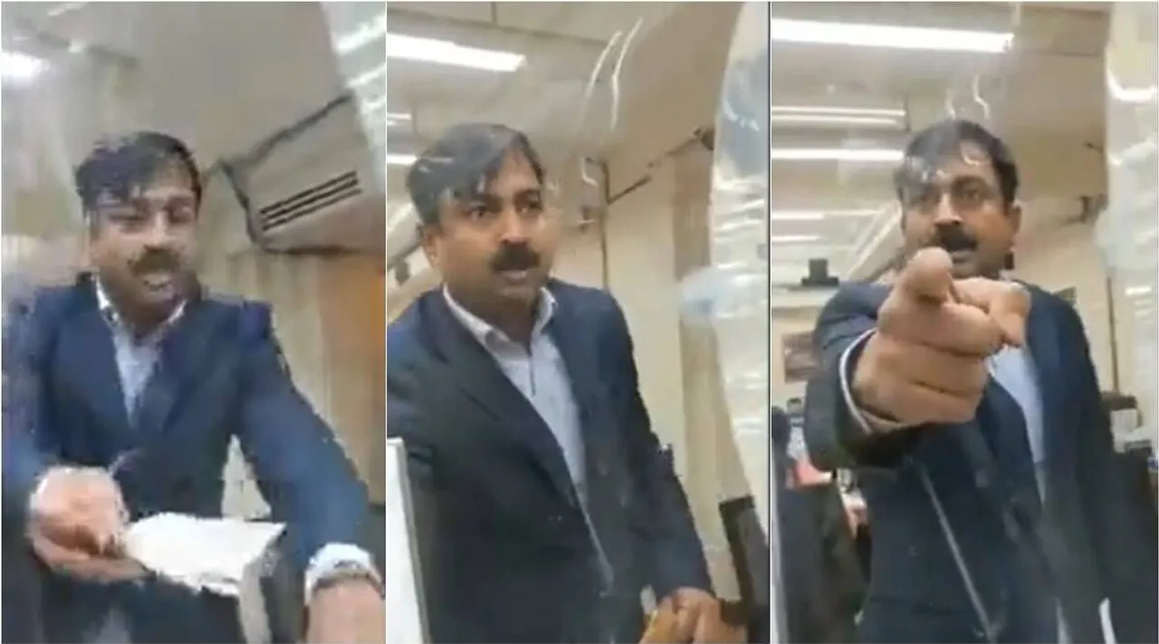 Indian consulate officer screams at visa applicant