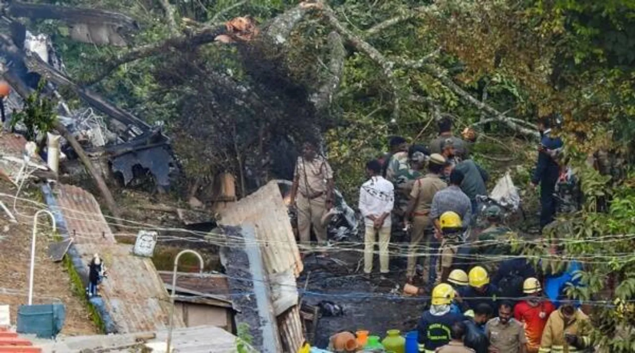 Coonoor helicopter crash