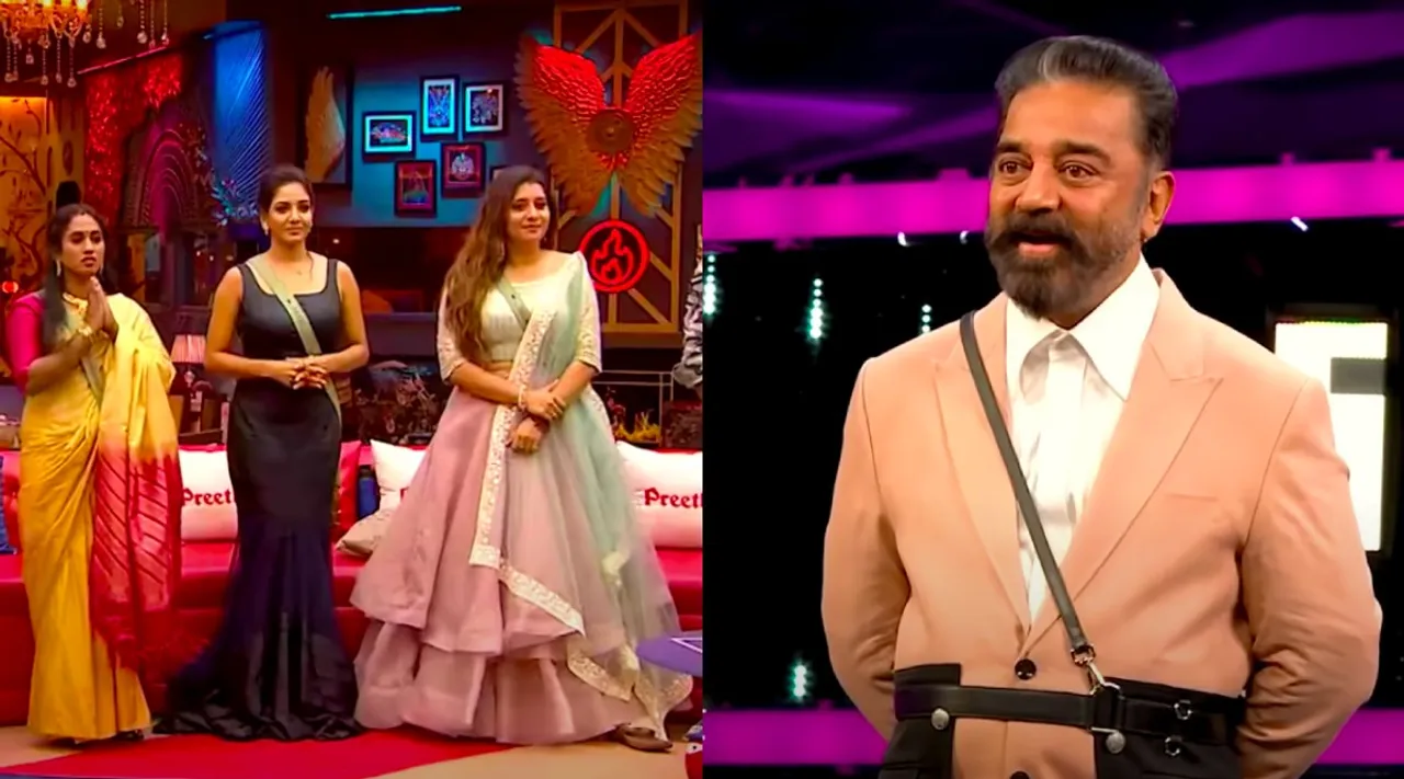 bigg boss 5 Tamil News: kamal announcing vj priyanka as the next finalist in bb5 promo