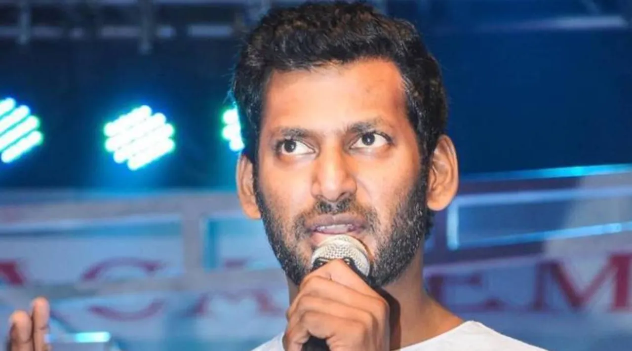 Actor Vishal condemned by court, vishal chided by court, vishal imposed fine rs 500 by court over delays case, வழக்கை தாமதப்படுத்திய நடிகர் விஷால், நடிகர் விஷாலுக்கு ரூ500 அபராதம் நீதிமன்றம் கண்டனம், விஷால், ஜிஎஸ்டி வரி வழக்கு, Vishal, tamil news, tamil nadu news, GST case