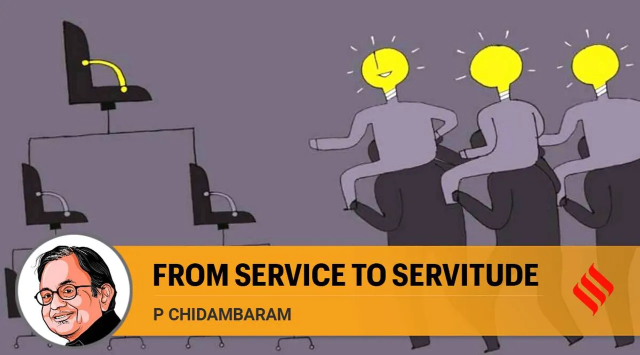 from the service to servitude