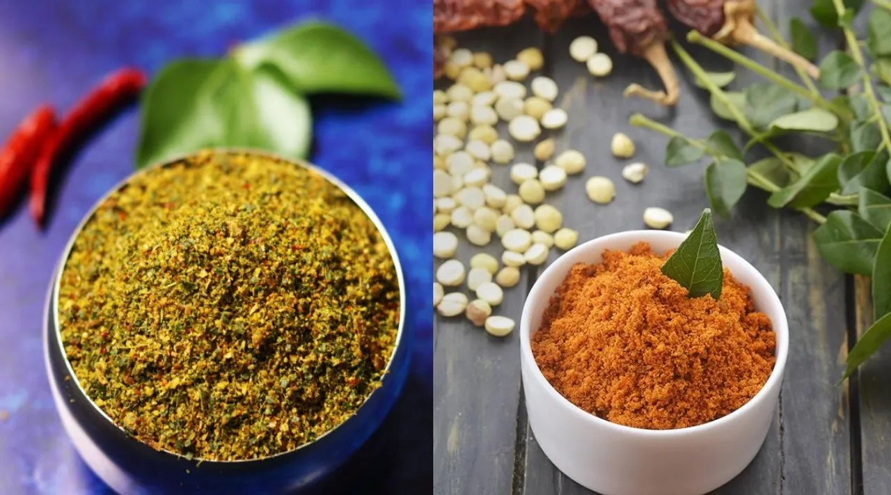 curry leaves recipes in tamil: how to make curry leaves powder or karuveppilai podi tamil