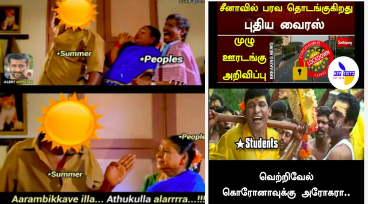 new variant corona virus in china tamil memes