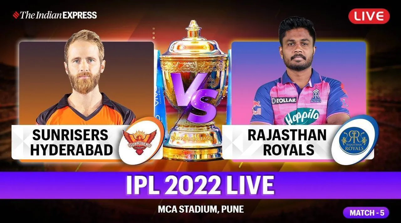 IPL 2022 Tamil News: SRH vs RR Live score updates