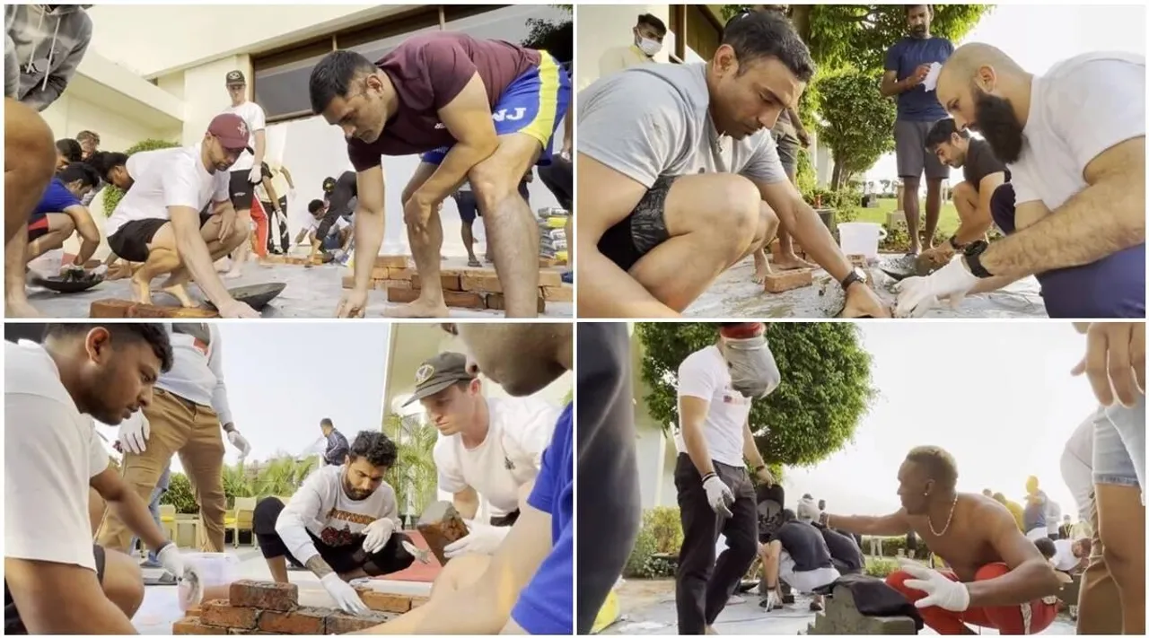 IPL 2022 Tamil News: csk players take part in unique team building exercise video goes viral