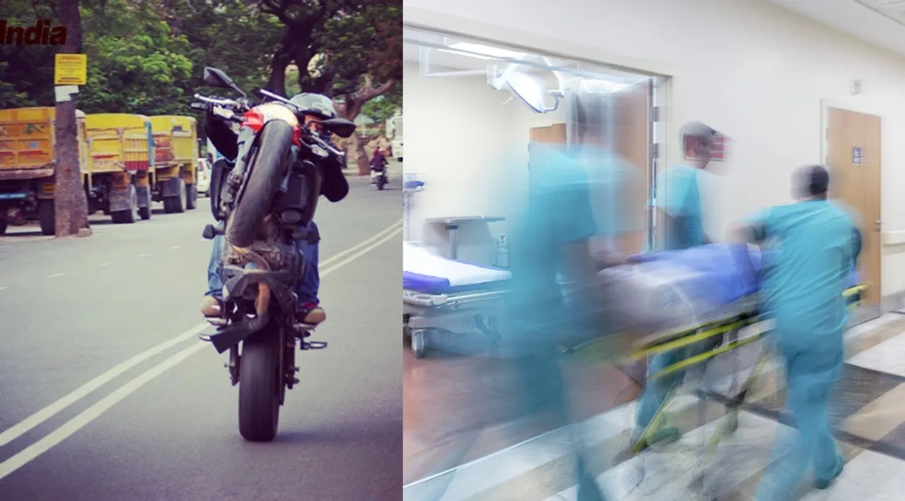 Bike racer to serve one month in trauma ward in Stanley Hospital